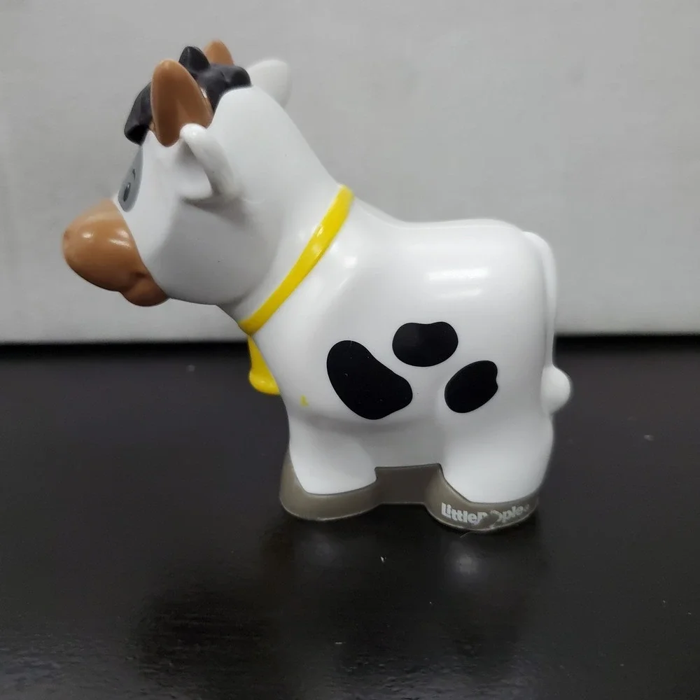 Fisher Price Little People Barn Farm Animal • Cow Bull • Figure Toy Replacement